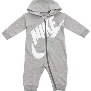Like New Nike Futura Infant Coverall - Gray 3-6M